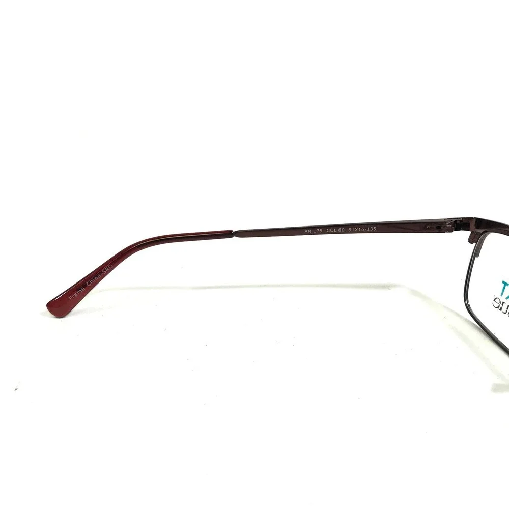 Next Issue AN 175 COL 80 Eyeglasses Frames Brown Square Cat Eye 51-16-135